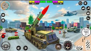 Rocket Attack Missile Truck 3D Game | Army Camp Attack Missile And Rocket | Launcher Rocket War Game screenshot 5