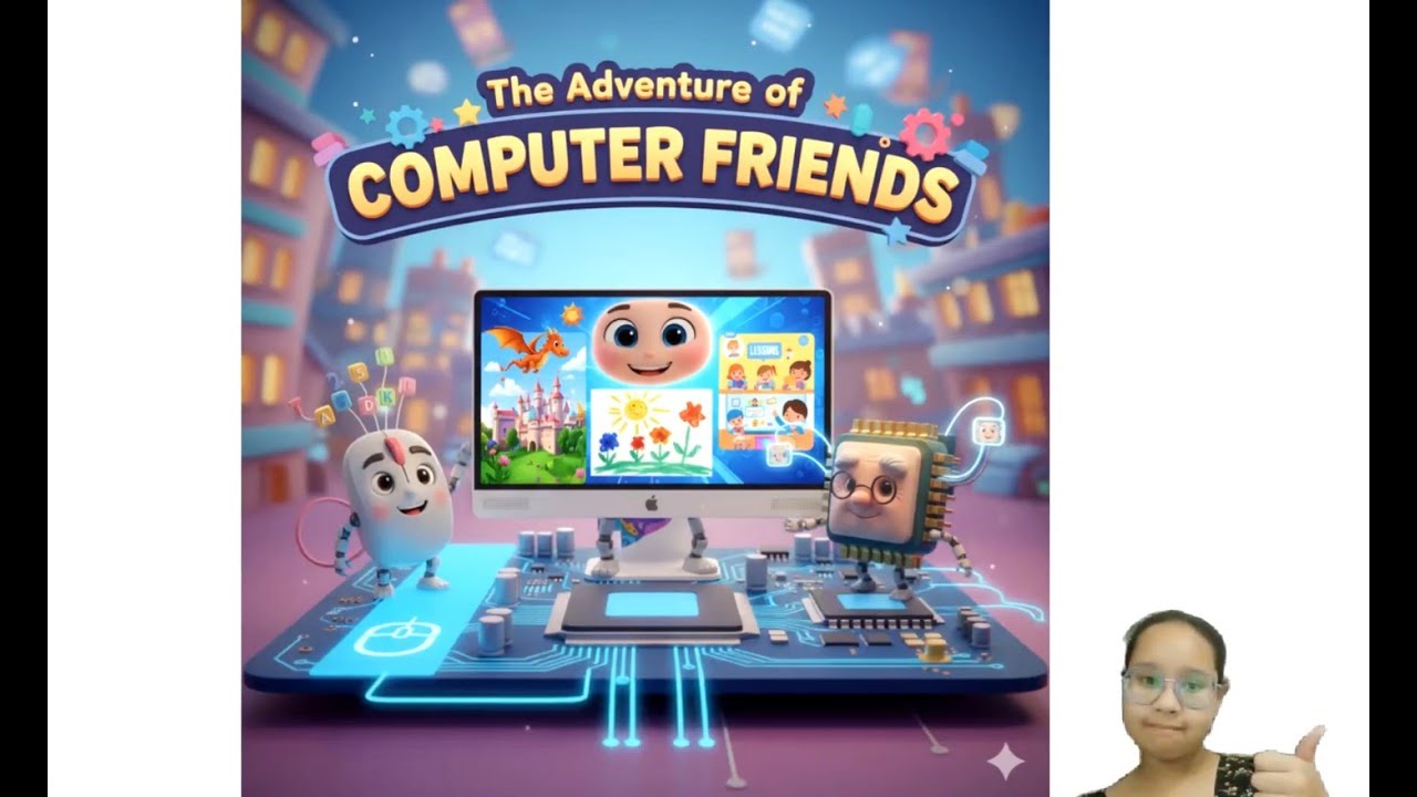 Meet Your Computer Friends! 🖱️⌨️🖥️🧠 An Engaging Story for Young Techies ...