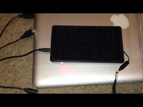 Thunderbolt Magnum Universal 1 Watt Solar Power Pack Review - YouTube