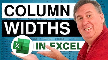 Excel - Copy Column Widths in Excel with this Time-Saving Trick | MrExcel Netcast - Episode 698