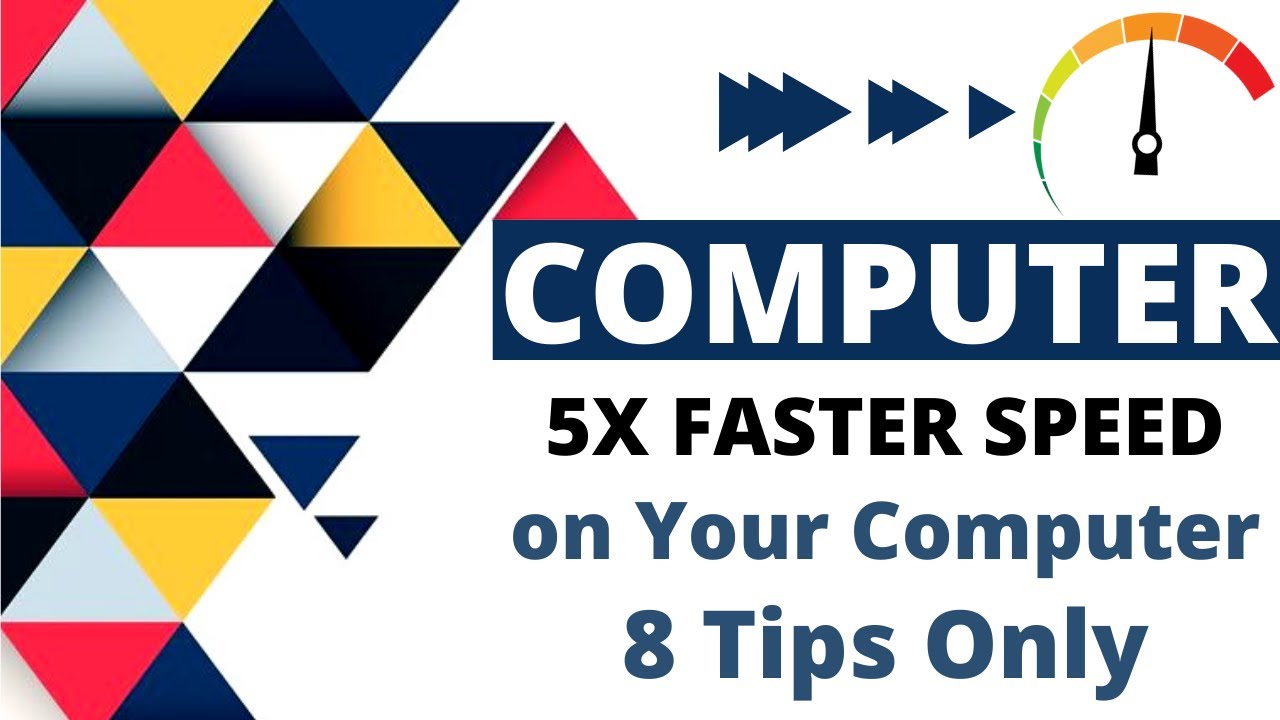 How To Fast Computer Speed Windows 10 || Slow Computer Fast Kaise Kare ...