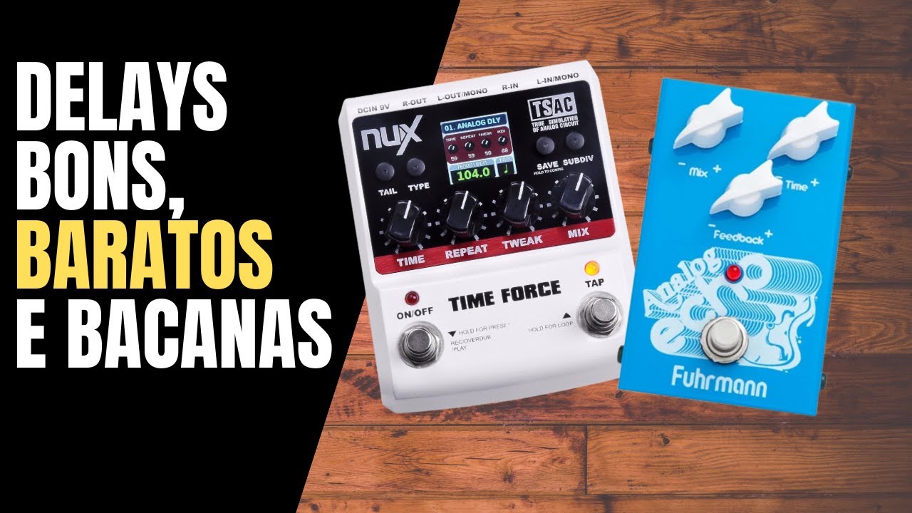 Fowl Sounds Echonomicon SHOEGAZER ディレイ 6 PEDAIS DE DELAY BARATOS E BACANAS - CUSTO BENEFICIO - YouTube