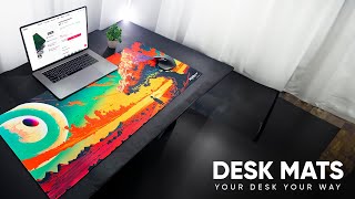 Sonic Solitude Anime Girl Desk Mat - A Perfect Addition to Your Gaming Setup! screenshot 4