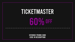 Ticketmaster Promo Code 2025 June