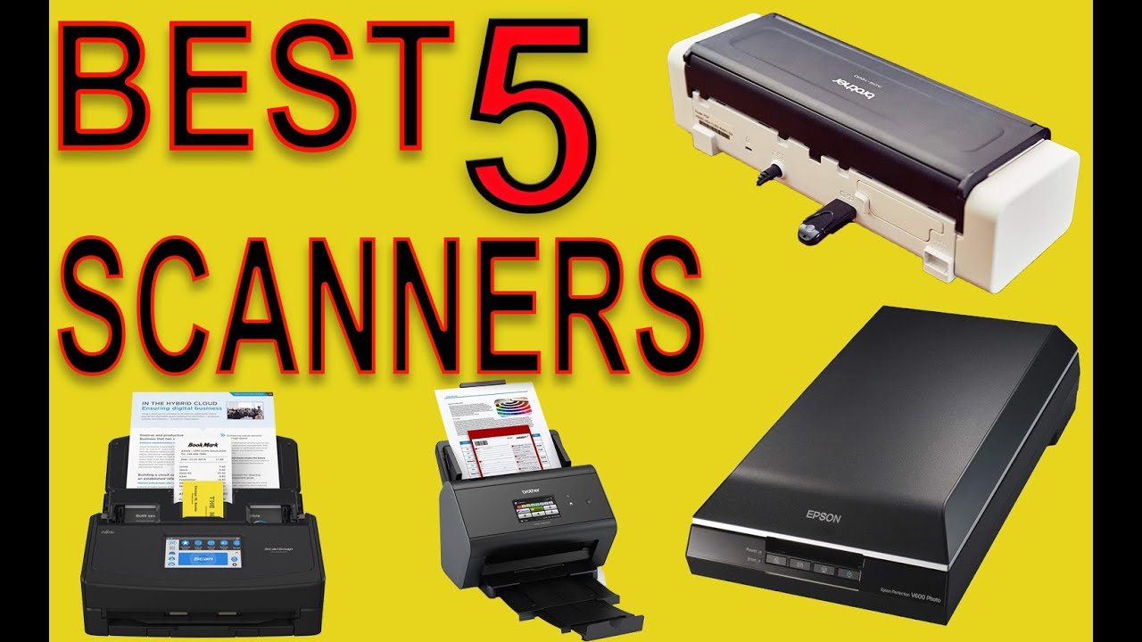 Best Five Scanners || Latest Document Scanners at Amazon