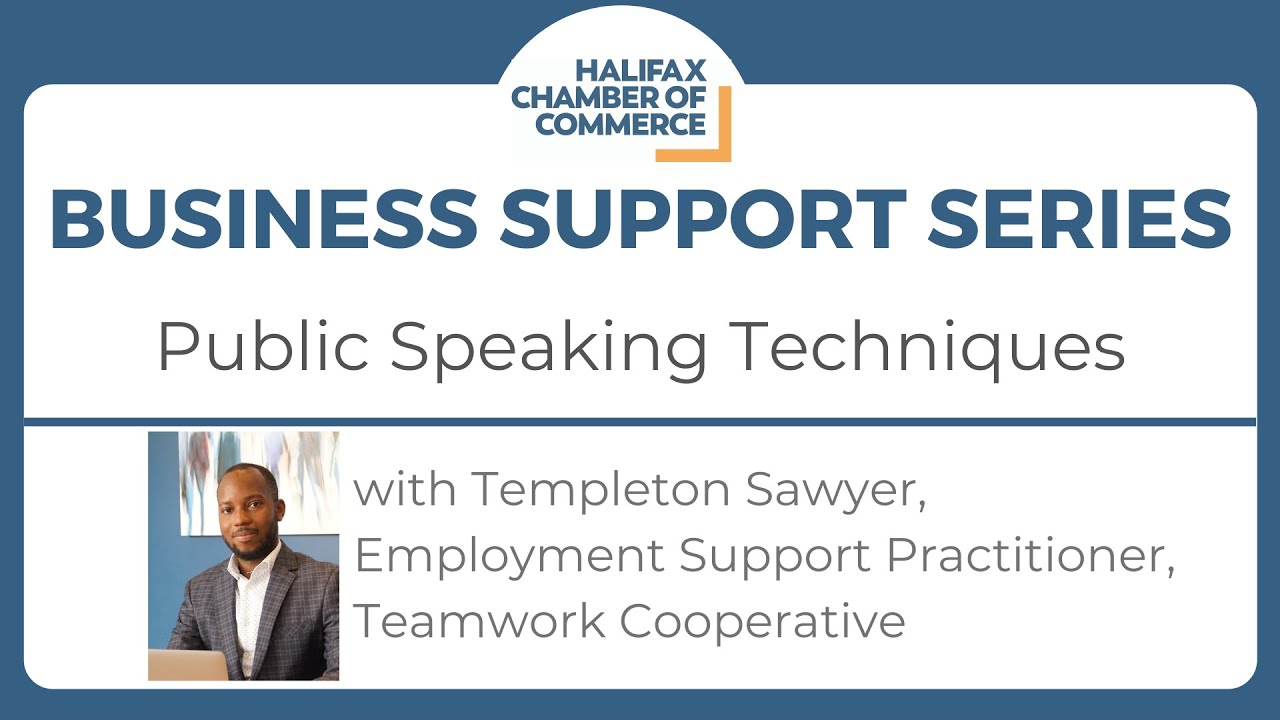Business Support Series: Public Speaking Techniques