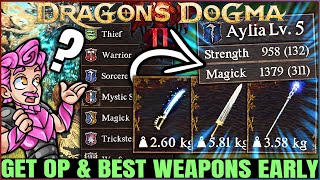 Dragon's Dogma 2 - How to Get the BEST Weapon For Each Vocation EARLY & Get POWERFUL Fast - Guide!