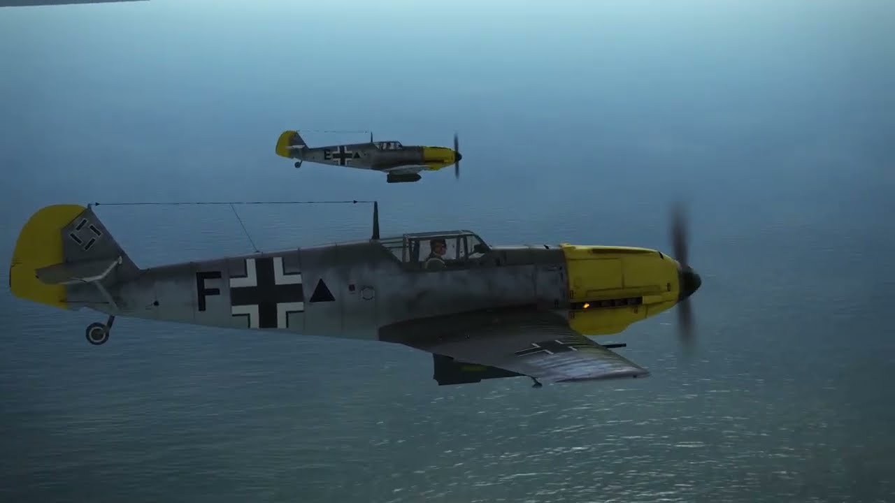 IL 2 Great Battles Battle of Britain II LG2 BF109 E4B anti Destroyer Mission