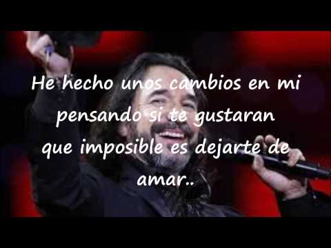 Marco Antonio Solís – Si Te Pudiera Mentir letra