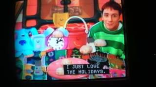 Blue's Clues Blue's First Holiday Ending Scene
