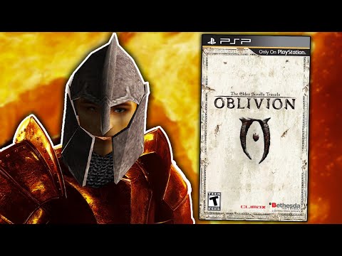 Oblivion's Leaked PSP Port Is Kind of Insane.