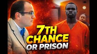 Judge Fleischer Confronts Repeat Violent Offender | 7th Case Warning, Probation & Prison Risk
