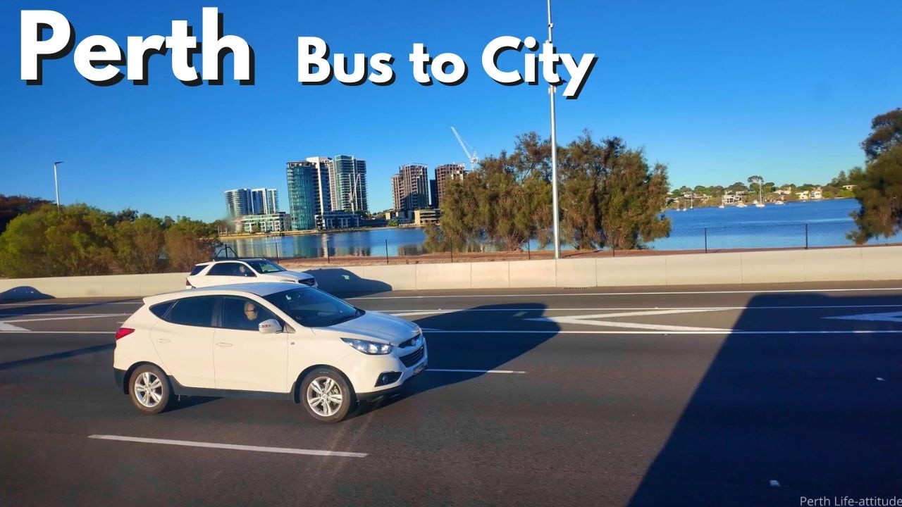 Perth Bus 160 Ride 2026 — Applecross to CBD Swan River Left Side View ...