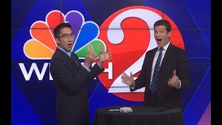 Shocking Card Trick for news reporter, Jason Guy