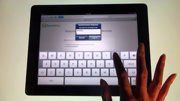 Secure Doc Version 6.1 Mobile Device Management (MDM) Installation for Apple iOS Clients