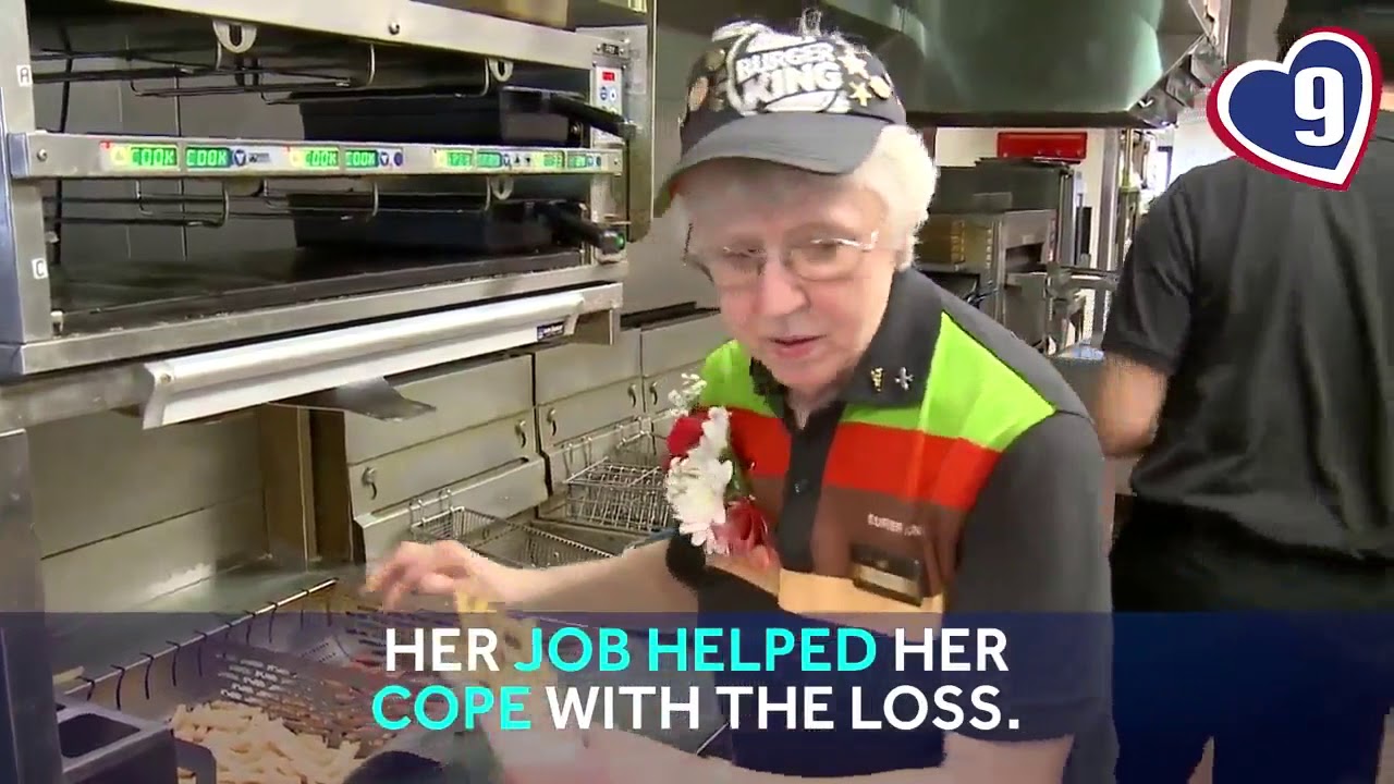 9 Loves: Burger King worker retires after nearly 40 years on job