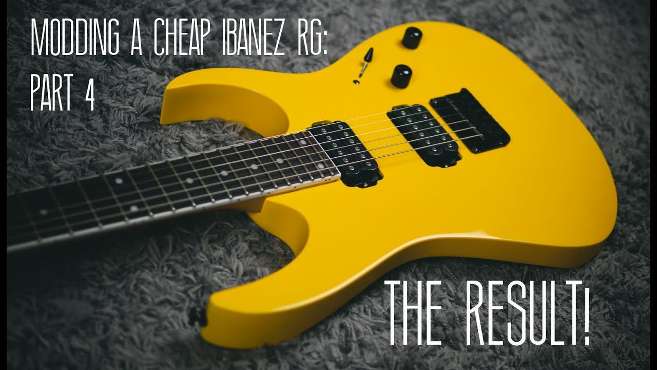 新品正規品  4: Part | RG Ibanez Cheap A Modding Final First and Steps ギター