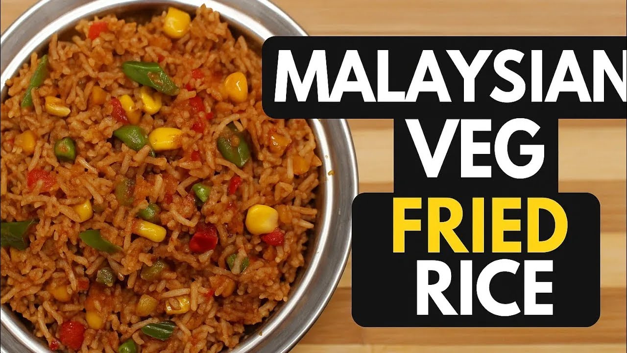 Veg Fried Rice | Street Style  Fried Rice Recipe | घर पर बनाएं Malaysian Style Rice