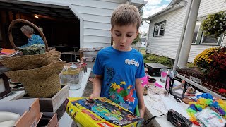 Our Last Community Yard Sale Day of the Year