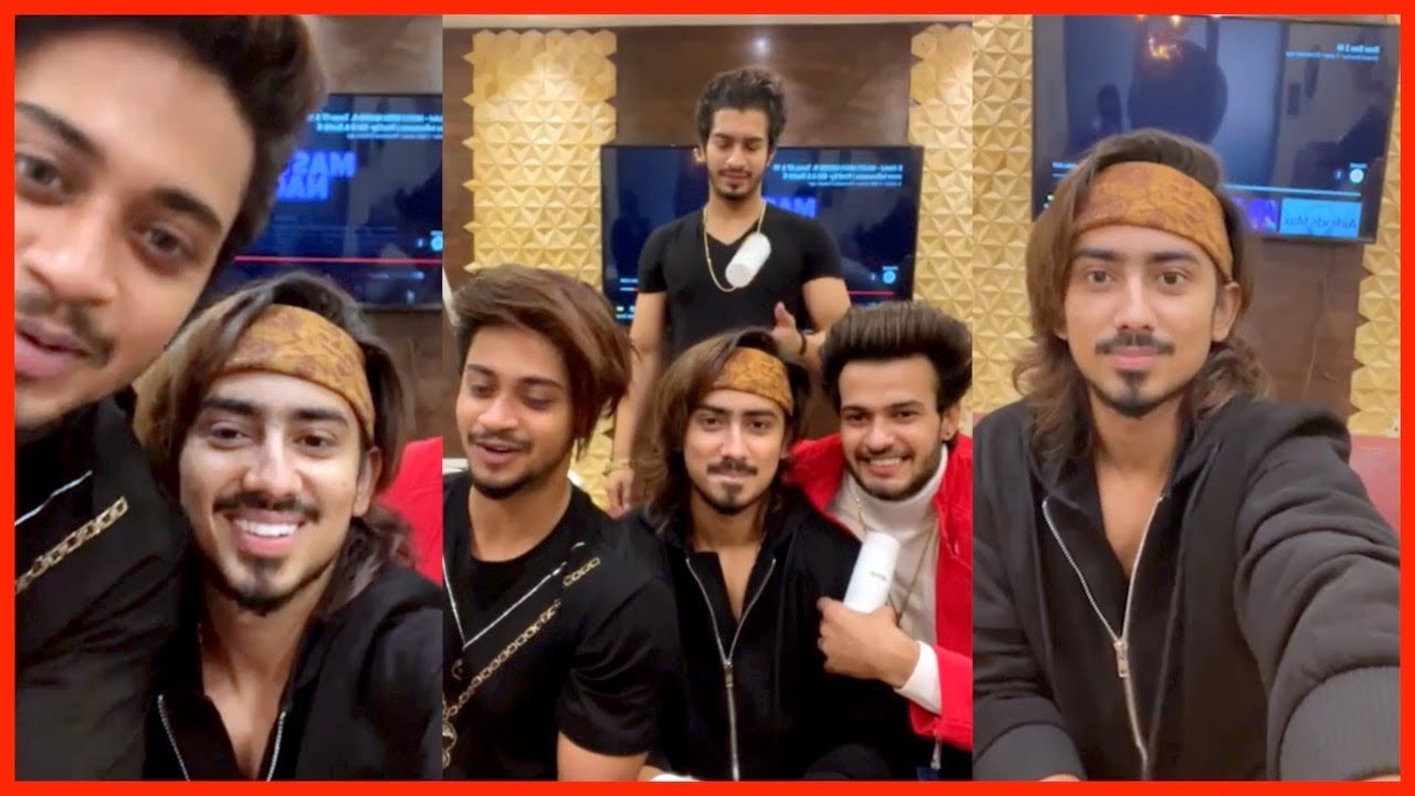 Hasnain LIVE🔴 With Adnaan & Faiz, Saddu || Team 07 Live Together  || Adnaan Instagram ||