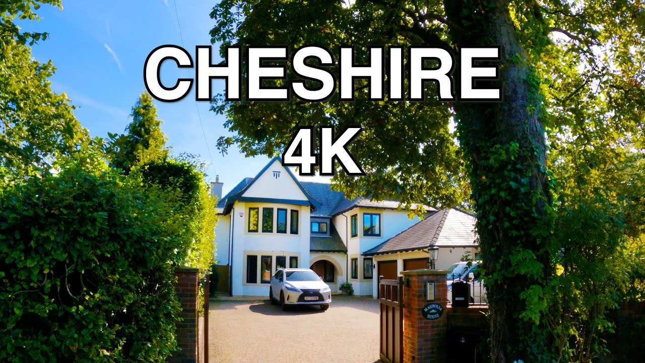 Withinlee Road (Millionaires Row) | Cheshire | Walk | 4K