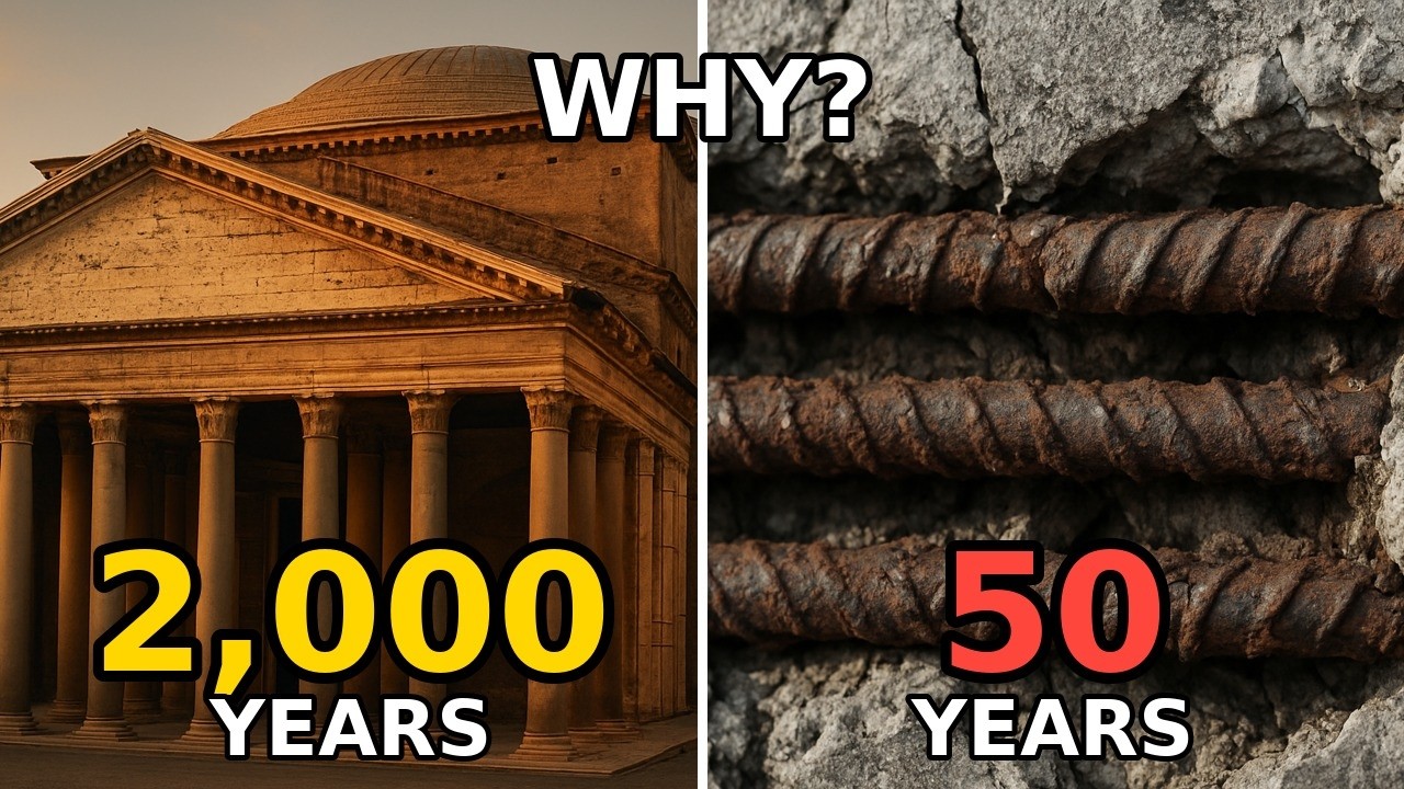 How Roman Concrete Survived 2,000 Years (And Ours Cracks in 50) - YouTube