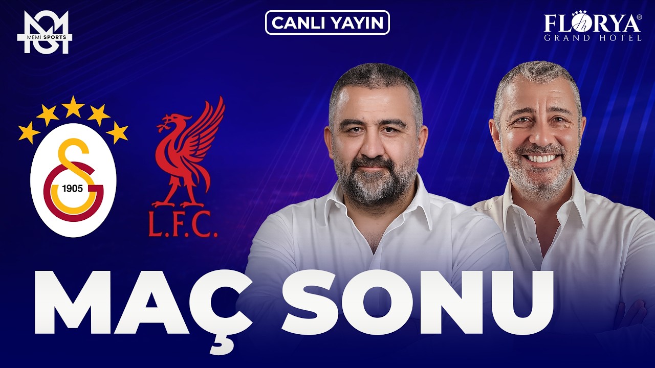CANLI 🔴 Galatasaray - Liverpool Maç Sonu | Ümit Özat, Melih Şendil | Memi Sports