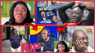 Afia Pokuaa Vim Lady weep like a baby  as he talks about Wofa KK's dɛath,Captain Smart heartbroken