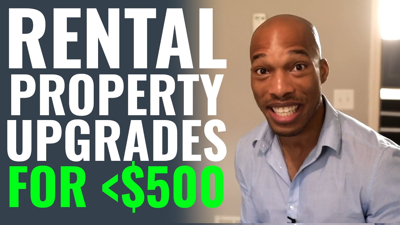 Rental Property Improvements For Under $500 - YouTube