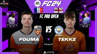 FOUMA VS TEKKZ | FC Pro Open 24 Match Week 4 - Group D