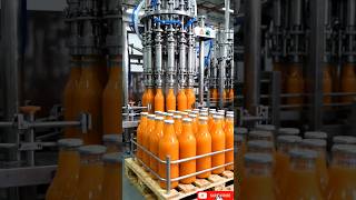 Carrot Juice Factory Process | From Farm to Bottle #viral #shortsviral