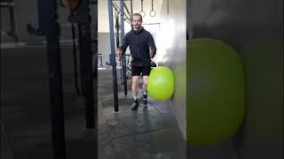 Glute Med Swiss Ball Knee Press