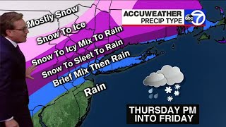 How will approaching nor'easter affect the Tri-State area?