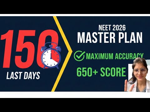 Neet 2026 Revision Master plan @VinitaChoudharymbbs - YouTube