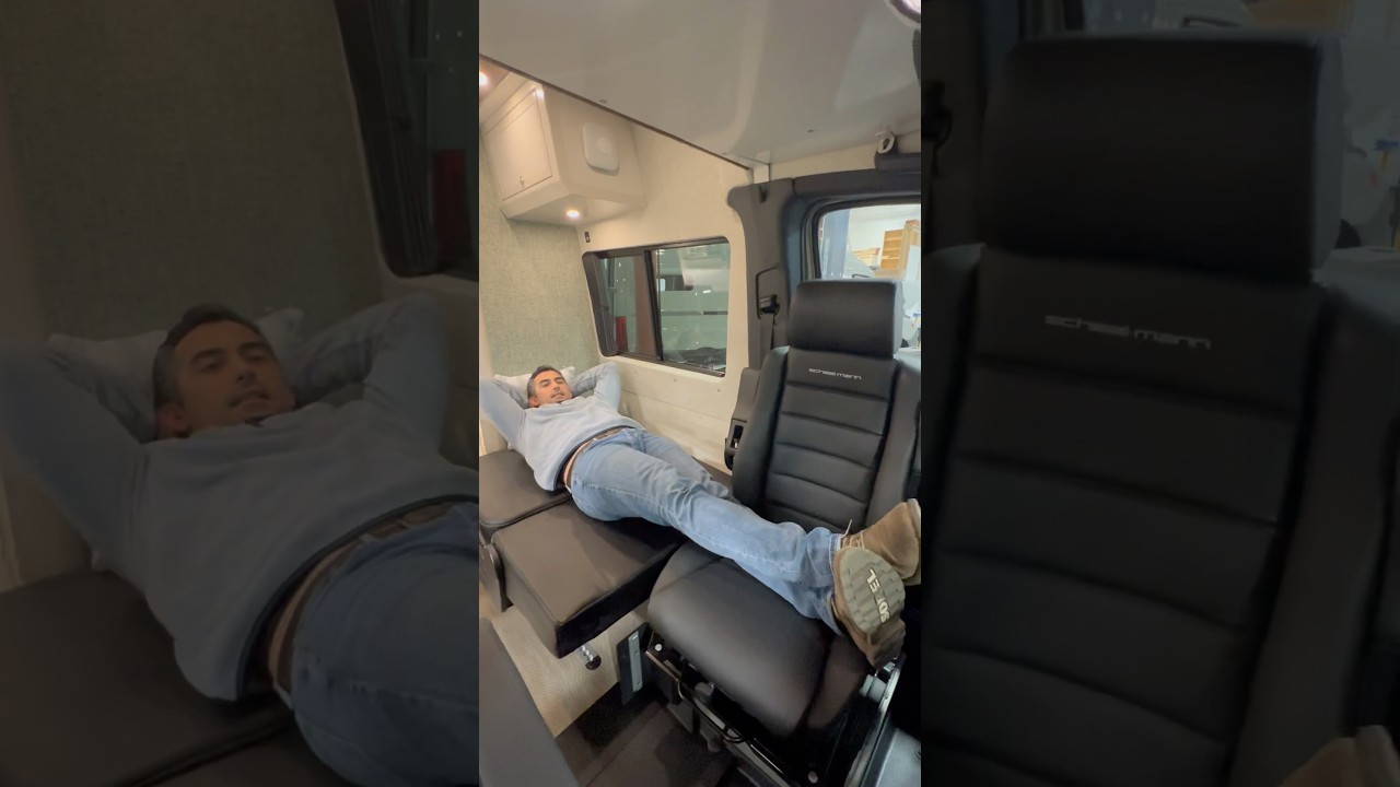 Seat, bench, or bed? Buy our swivel seat base and have all 3 options! 