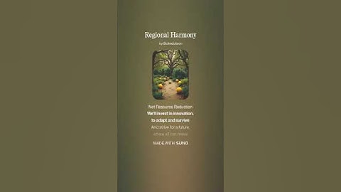 Regional Harmony 3 (AI Song) by #Suno lyrics by Meta Llama 3.2 AI Artificial Intelligence