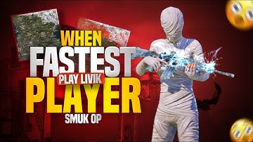 Fastest Player Destroyed Whole Livik🔥 | Smuk Op | Pubg Mobile / BGMI