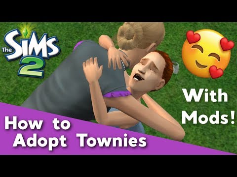 Come adottare Townies in The Sims 2 (con memorie) - bambini o ragazzi