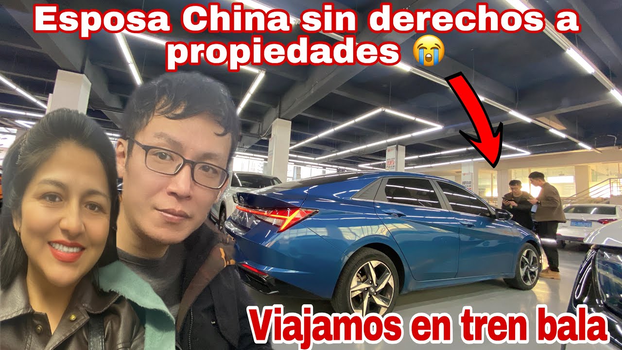 Esposa_China_pero_sin_derechos_a_propiedades, primera_vez_Viajando_en_tren_bala 🚄