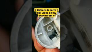 BMW LIGHT SWITCH DEFECT
