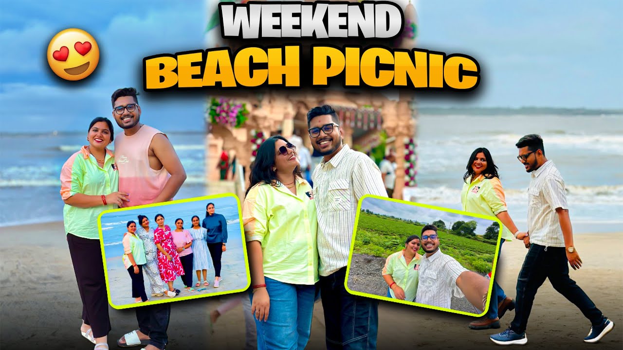 🌊 Beach Picnic ke Saath Weekend ka Enjoy Kiya 🥰