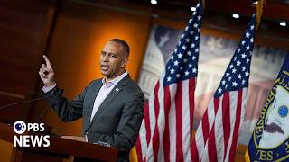 WATCH LIVE: Jeffries holds news conference after GOP passes $95 billion package for war and more