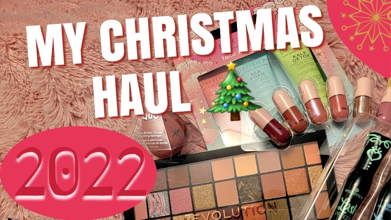 Christmas Makeup Haul 2022 - Beauty Bomb Mom