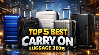 Top 5 Best Carry On Luggage in 2026 (Don't Buy Before Watching This!)