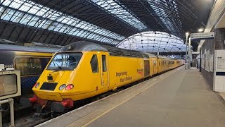 New Measurement Test Train at Glasgow Queen Street Station