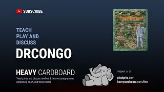 DRCongo Solo Teach & Play-through by Heavy Cardboard