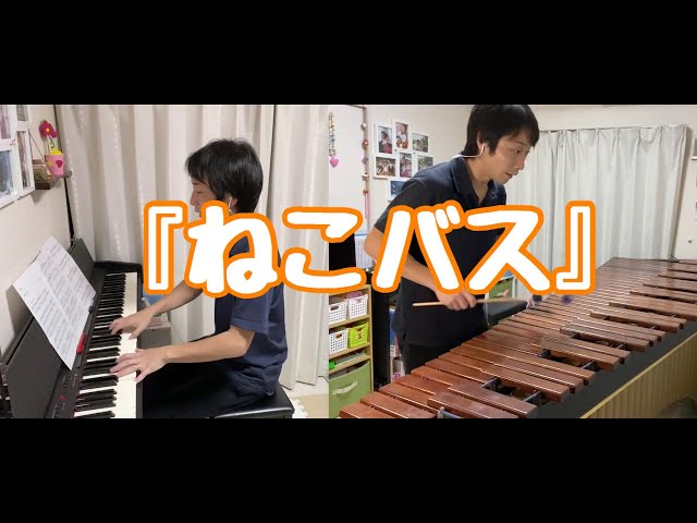 マリンバ演奏】となりのトトロより「ねこバス」◇ The Cat Bus/My