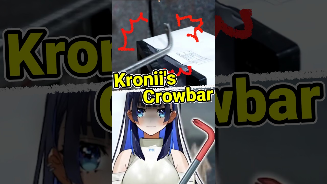 Never Let Kronii Get Her Crowbar!!!! [Hololive | IRyS Kronii Baelz]