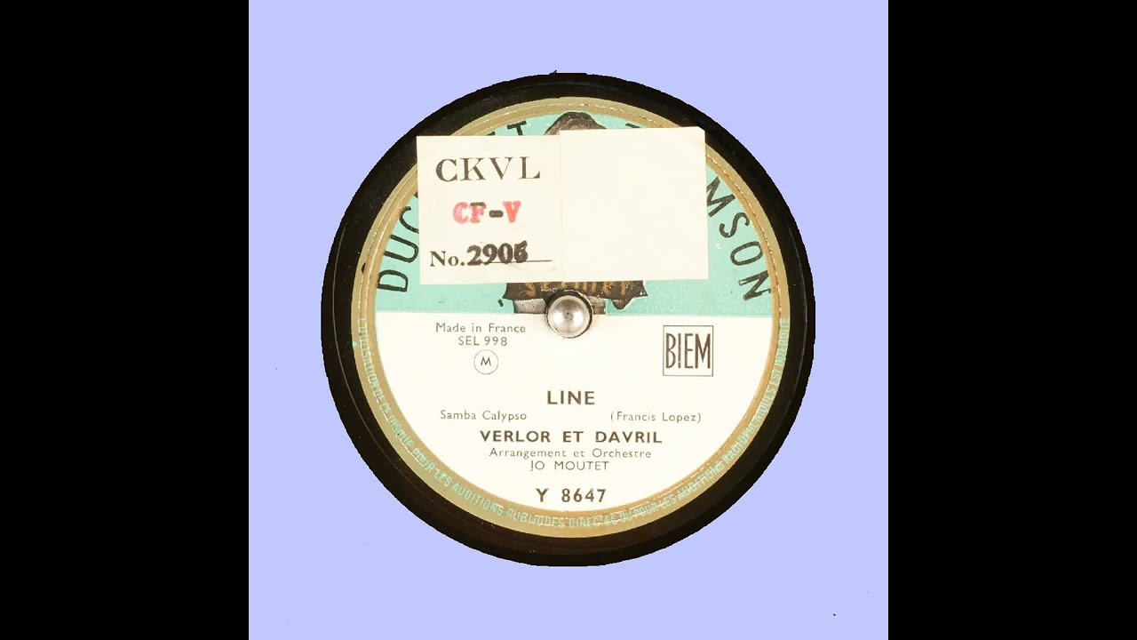 LINE   VERLOR ET DAVRIL   Francis Lopez   JO MOUTET