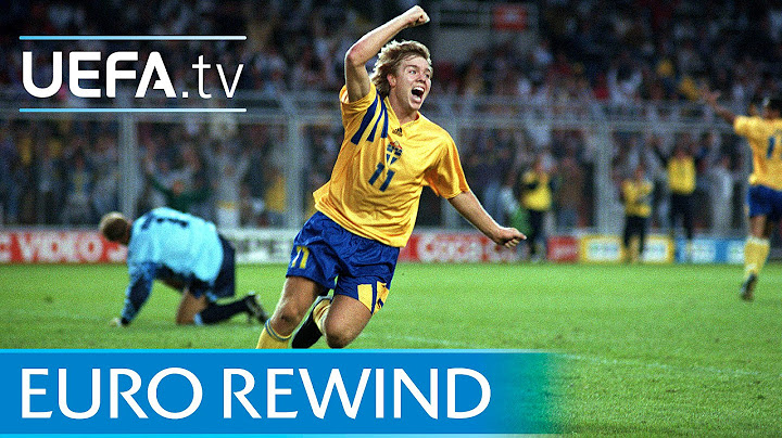 EURO 1992 Highlights: Sweden 2-1 England